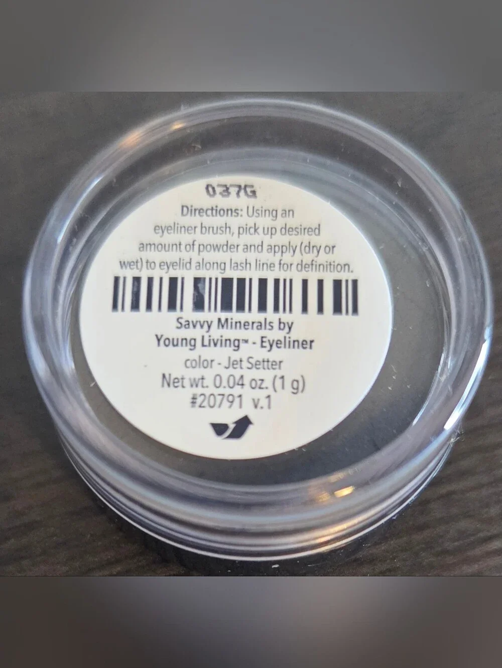 🕯Savvy Minerals Young Living Jet Setter Eyeliner 1g NEW SEALED Discontinued